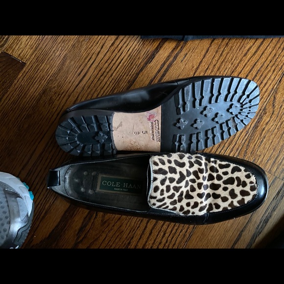 Cole Haan leather loafers - Faux Cheetah - Picture 2 of 3